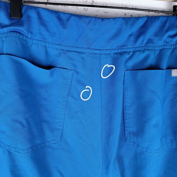 Figs Zamora Womens Size Large Joggers Technical Scrub Pants Blue W18SW2005 - Picture 8 of 10
